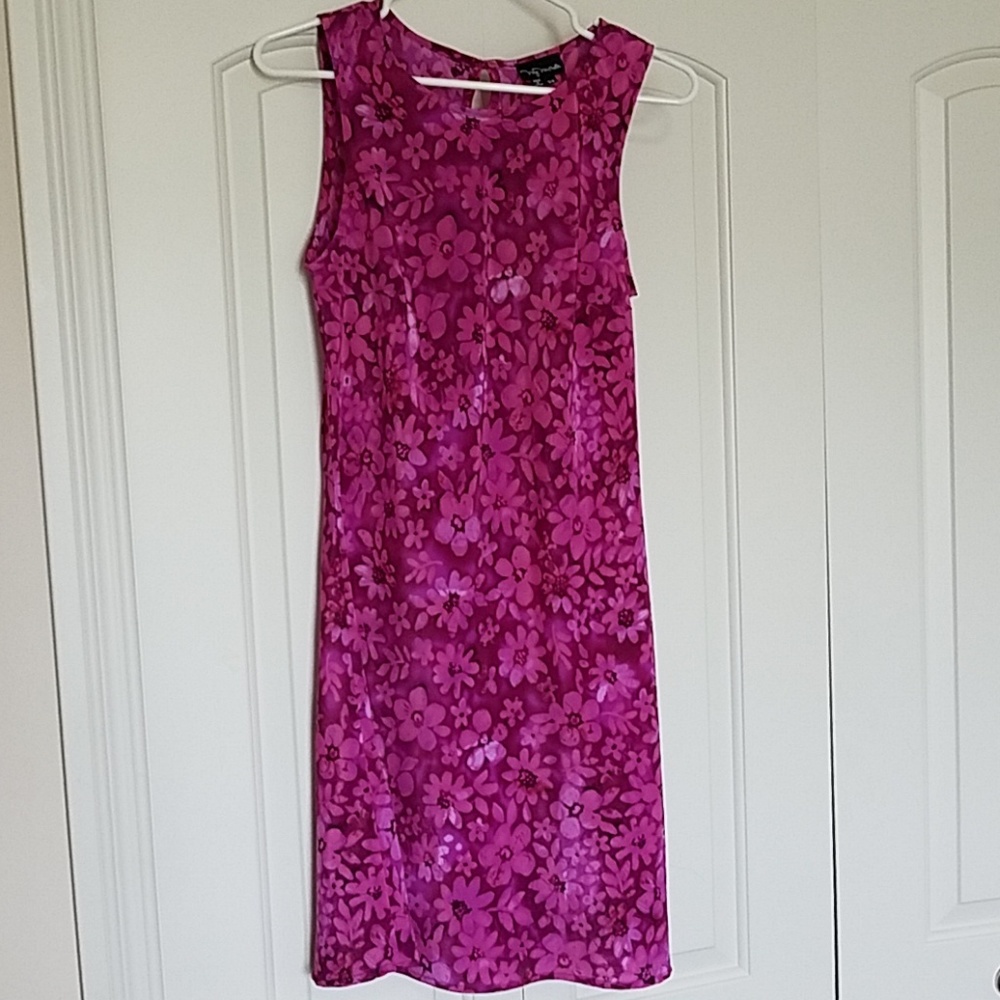 Fit and flare floral dress